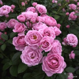 Роза флорибунда Наутика в Можайске
